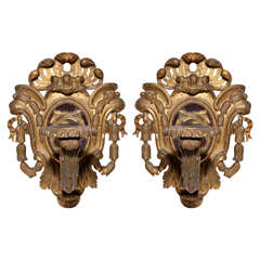 Pair of Late 18th Century Italian Brackets 2