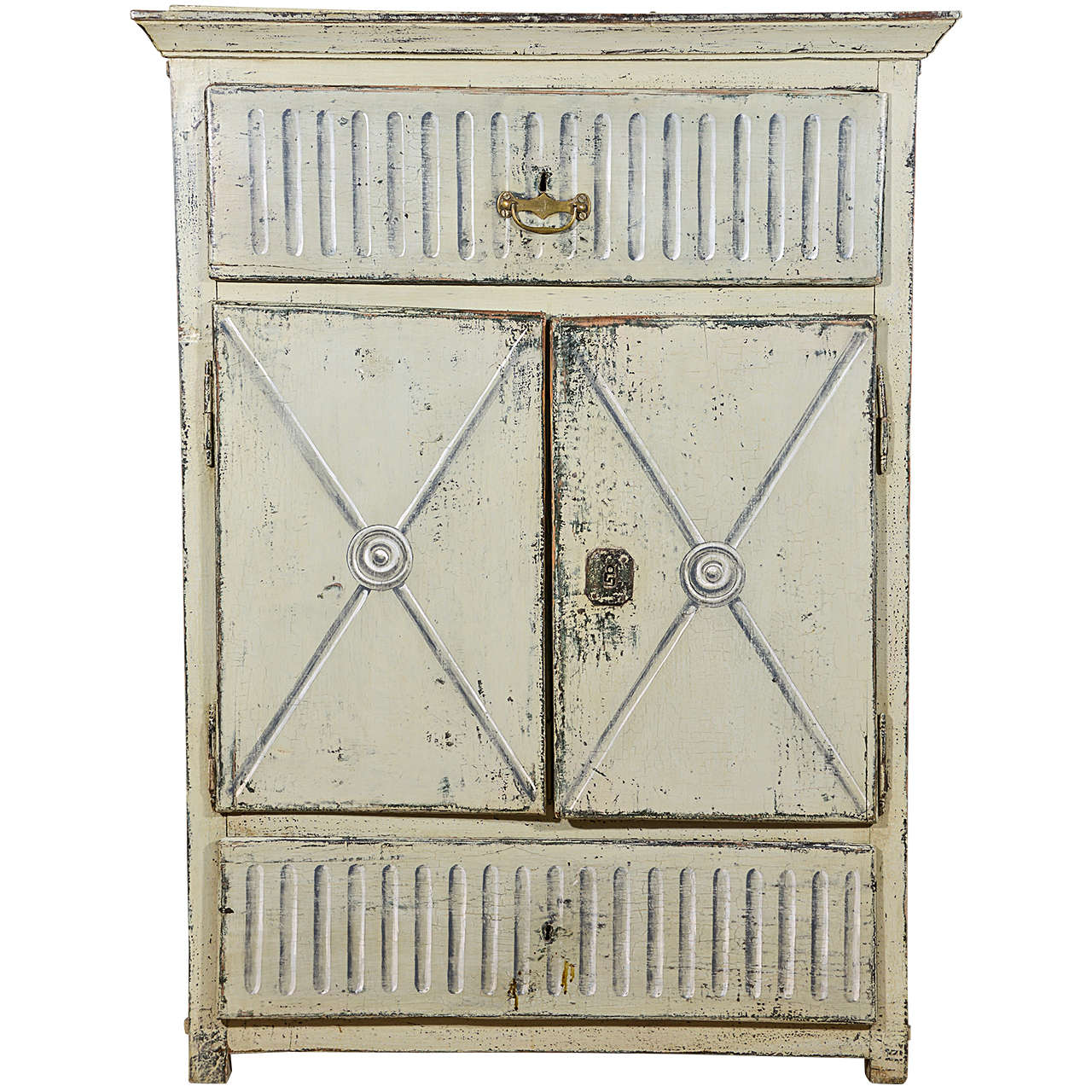 Early 19th Century Trompe L’oeil Cabinet