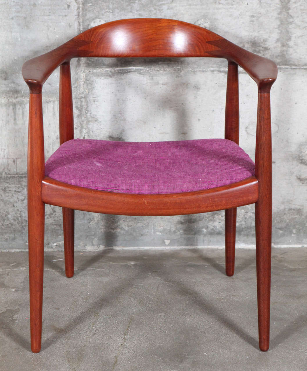 Hans Wegner Pair of 'The Chairs' In Good Condition For Sale In Los Angeles, CA