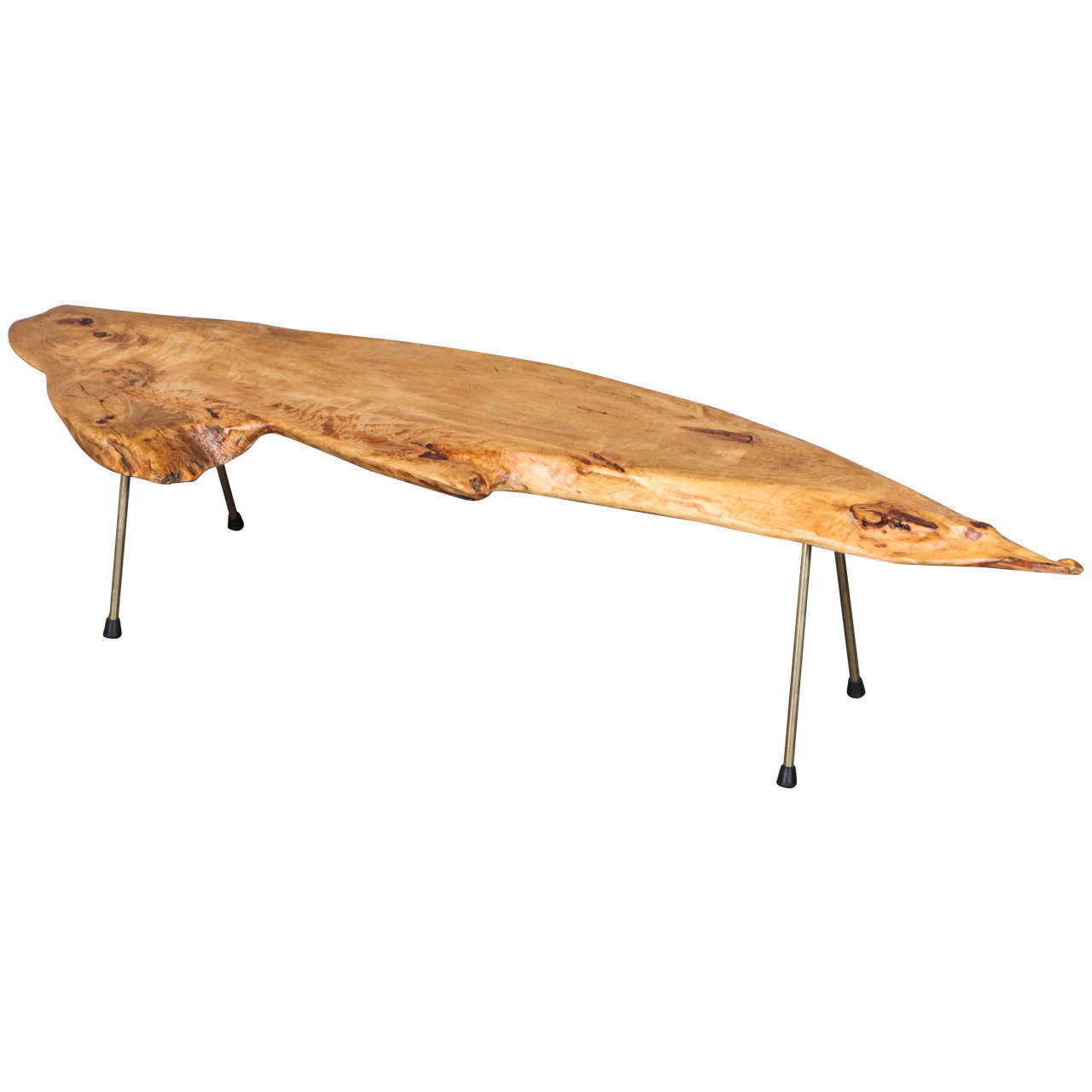 Carl Auböck Burl Wood Coffee Table
