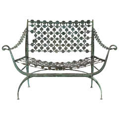Bronze Settee in the Style of Rateau 5