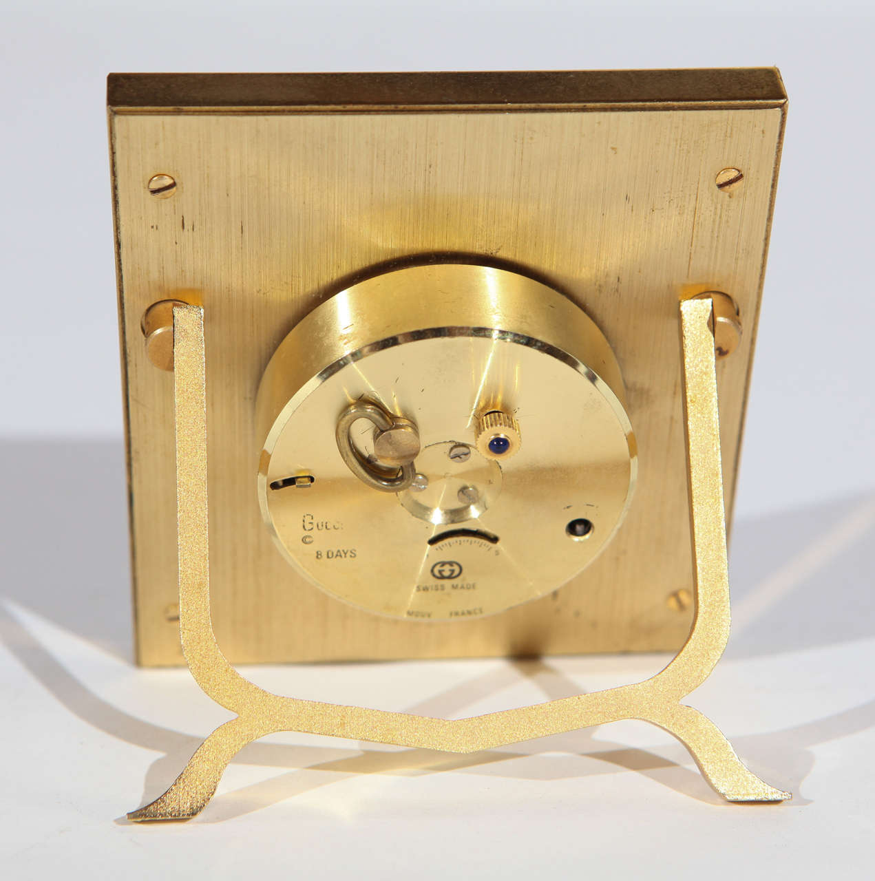 Modern Mid-Century Swiss Gucci Clock