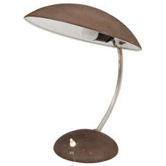 Vintage Steel Desk Lamp by Swing Lamp Co. of Port Chester, New York