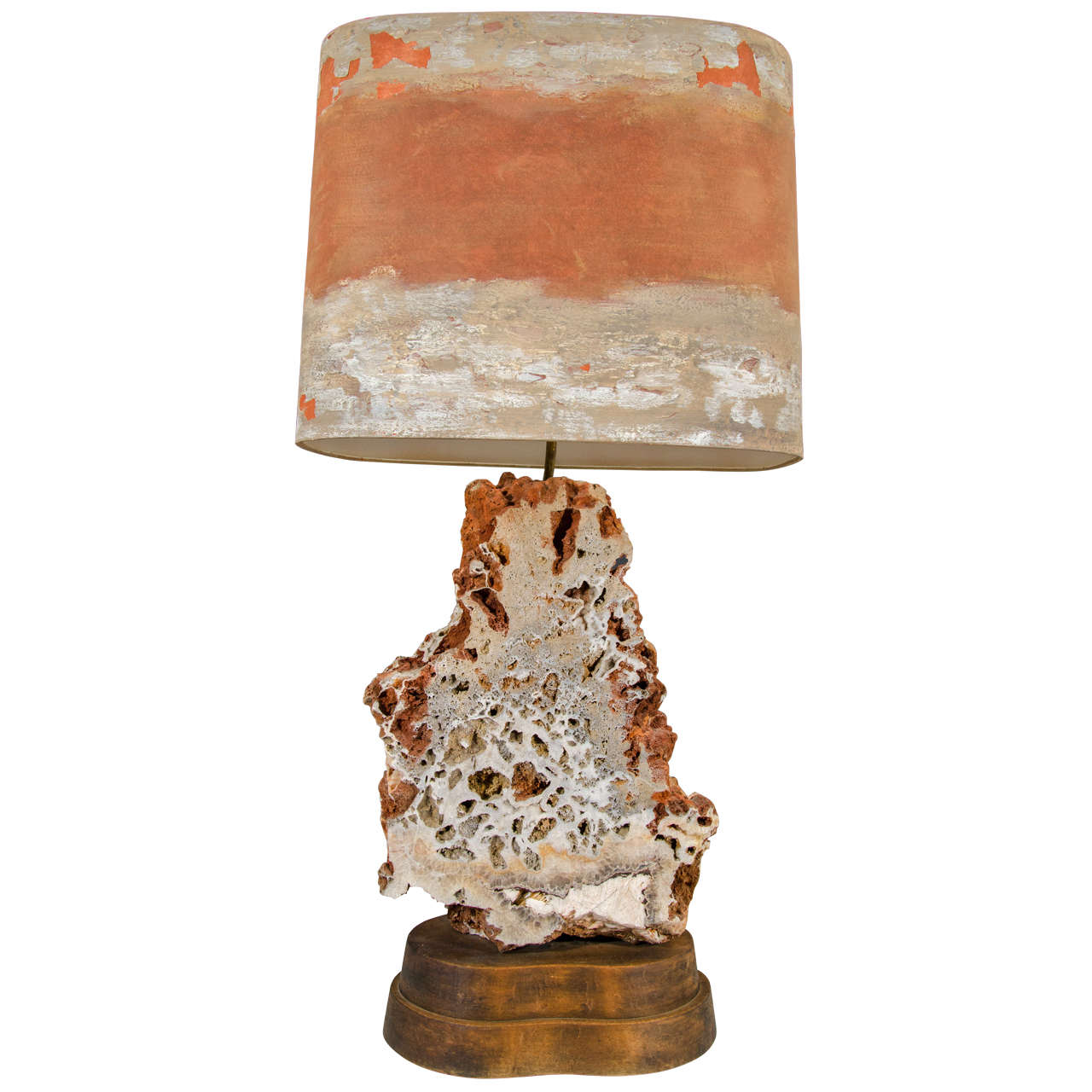 Magnificent Carole Stupell Quartz Table Lamp For Sale