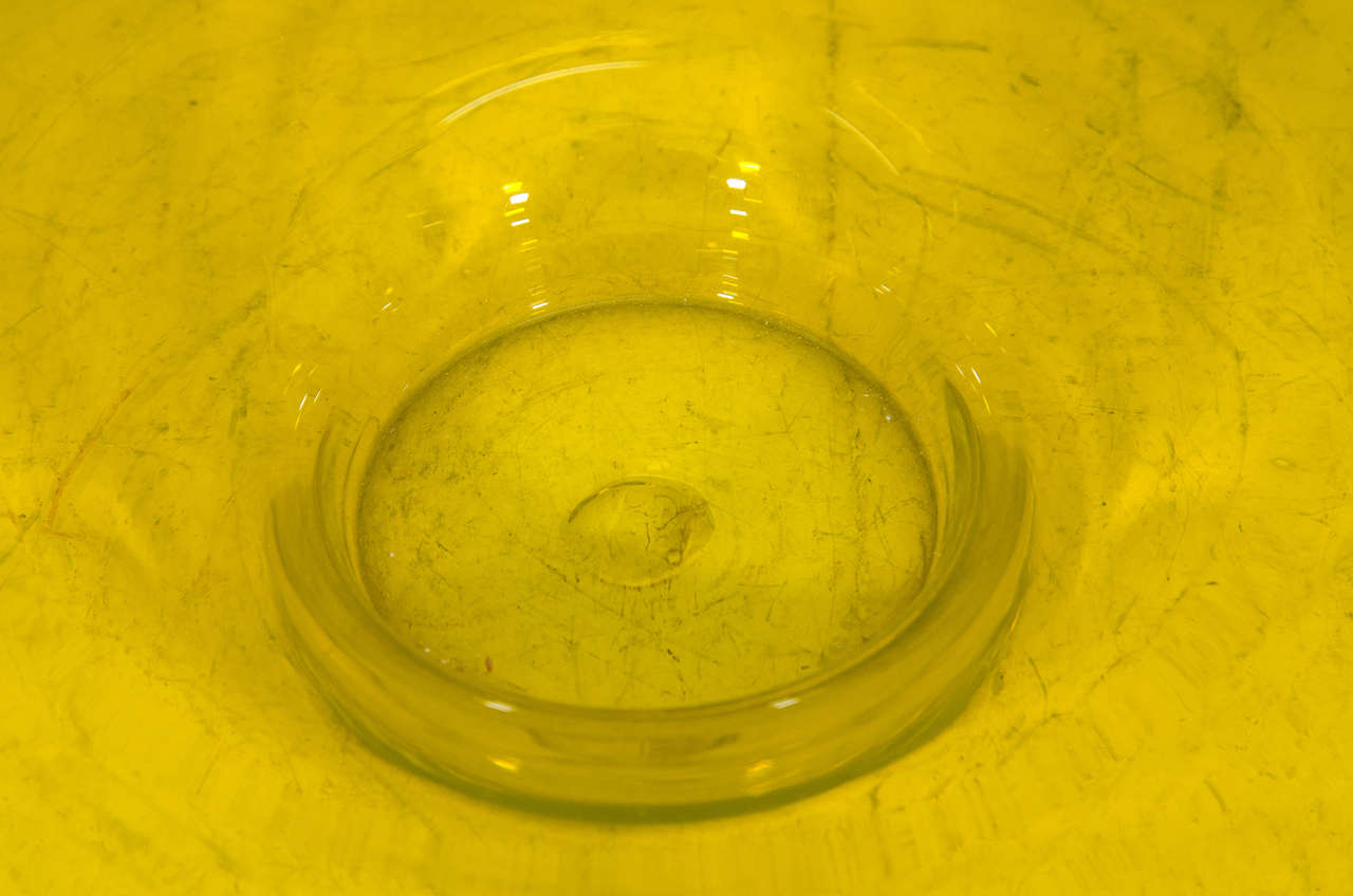 blenko glass bowl