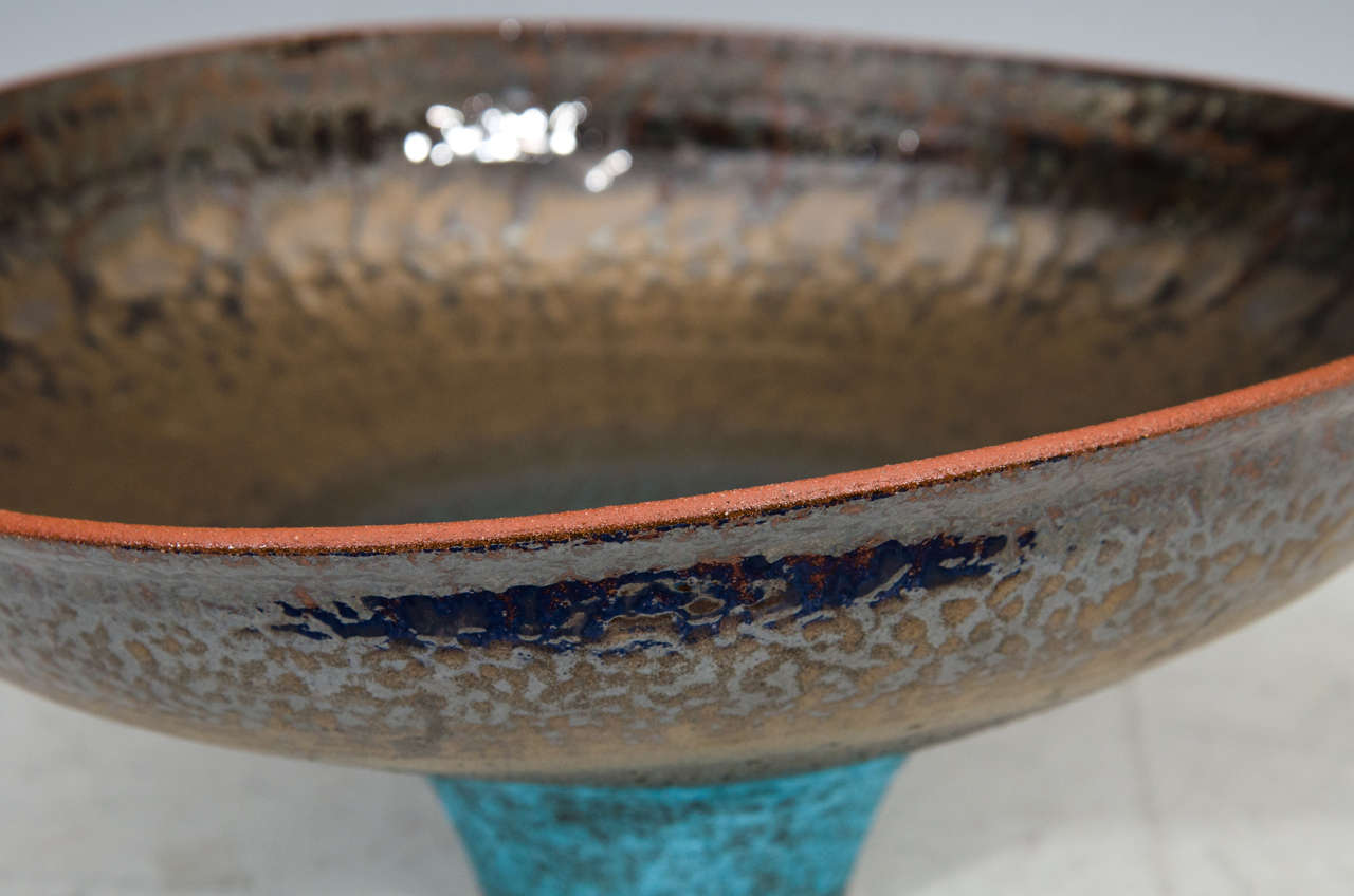 Monumental Studio Pottery Bowl by American Artist Jeremy Briddell 1
