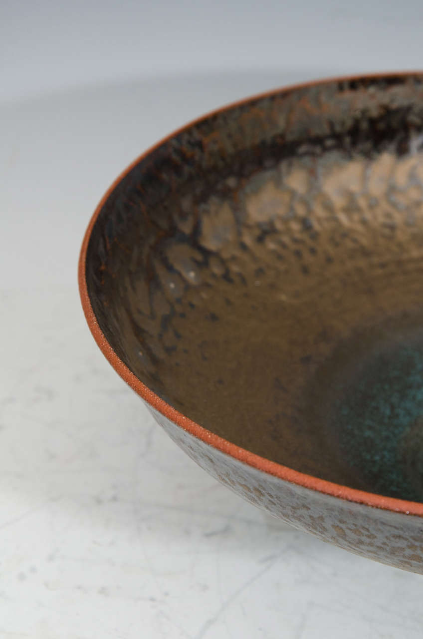 Monumental Studio Pottery Bowl by American Artist Jeremy Briddell 2