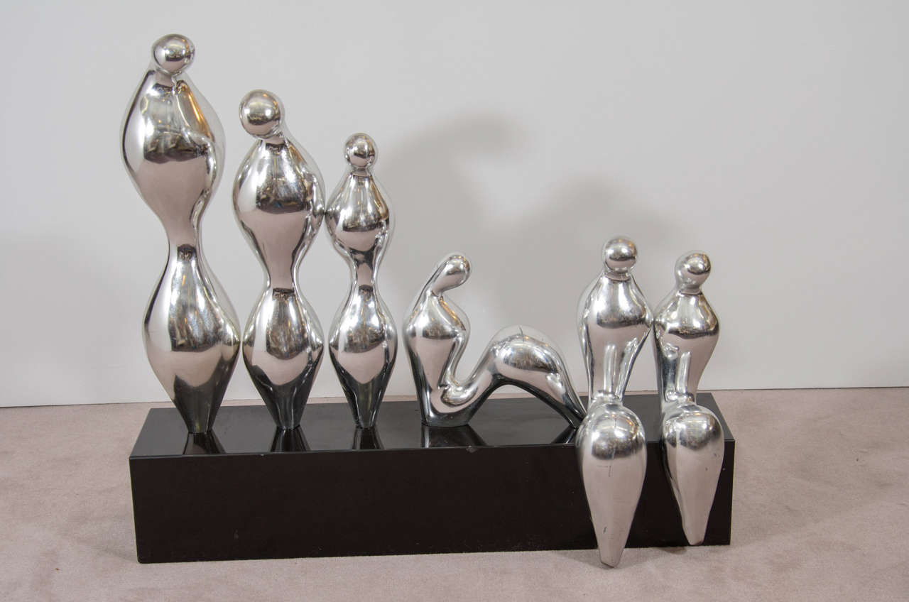Mid-Century Figural Sculpture in the Style of Jean Arp
