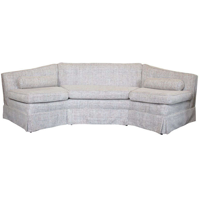 Mid-Century Modern Octagonal Sofa at 1stDibs