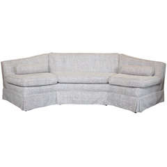 Mid-Century Modern Octagonal Sofa