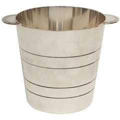 Large Silver Plate Ice Bucket by Elkington