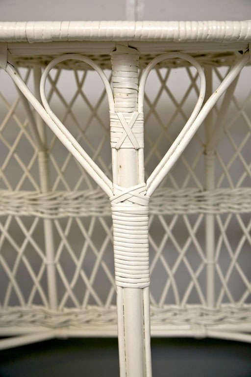 Antique Wicker Breakfast Nook at 1stDibs vintage breakfast nook