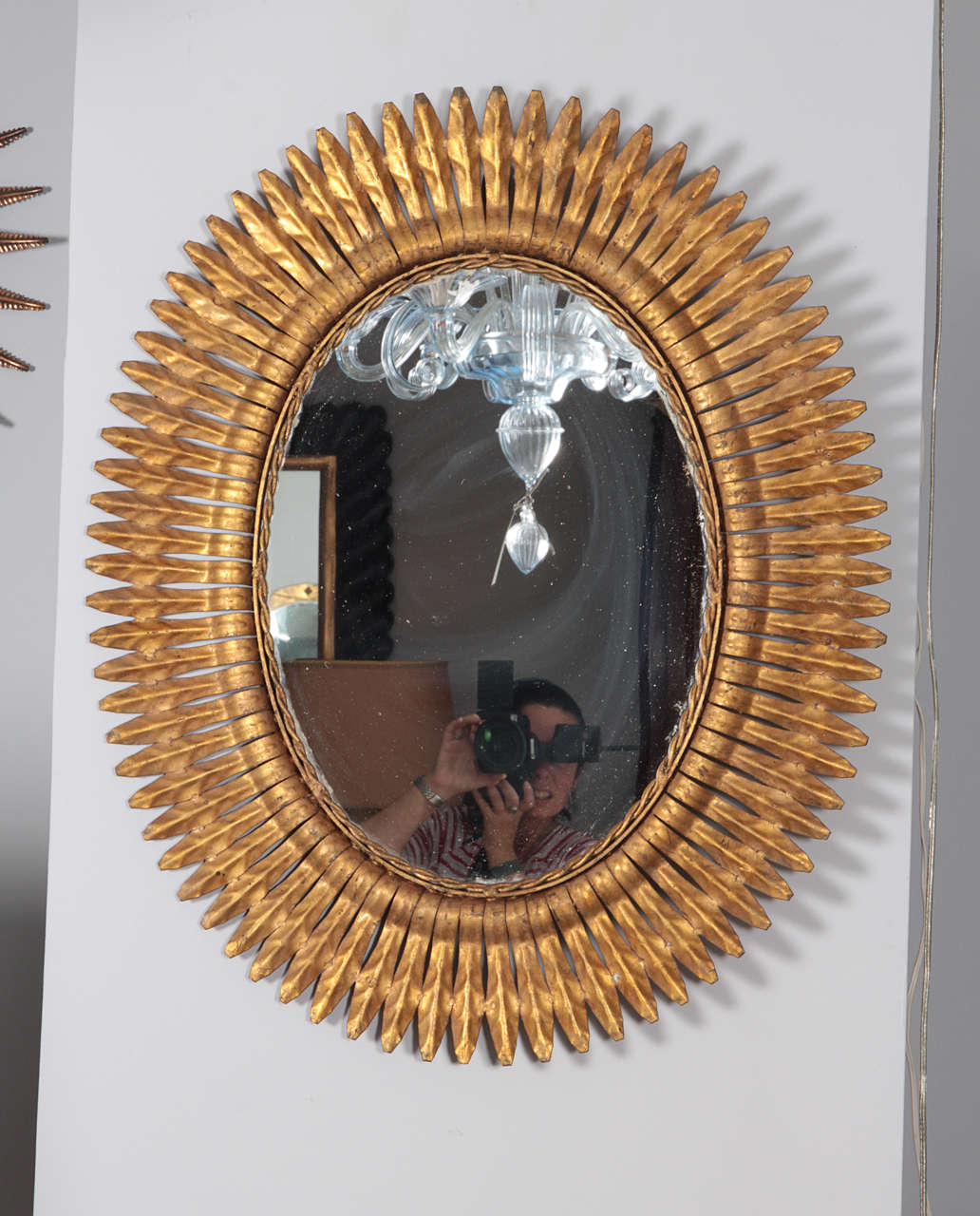 Oval Sunburst Mirror 1