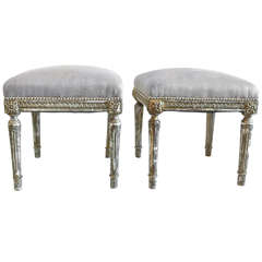 Pair of French Stools Pair of French Stools