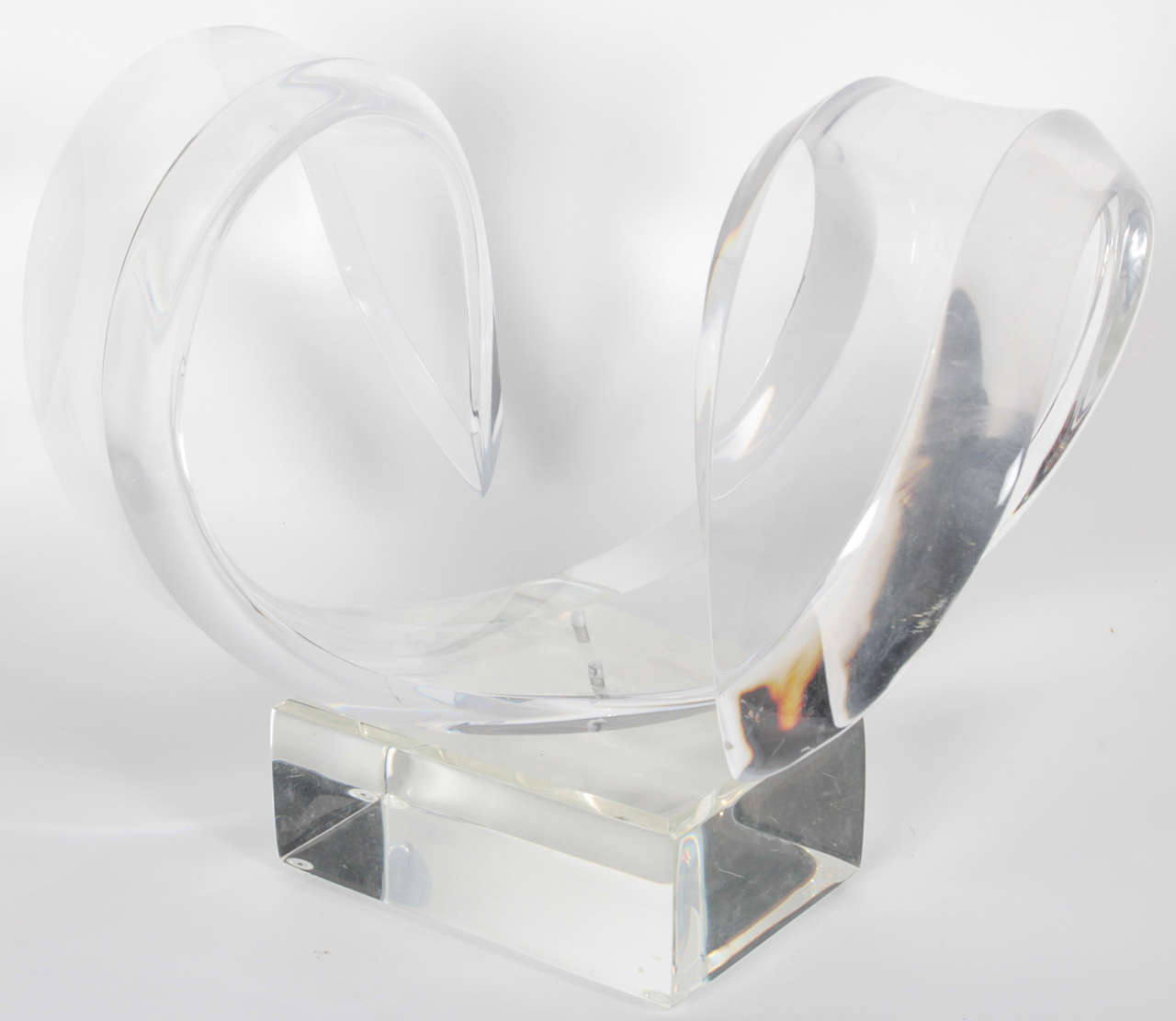 Lucite Sculpture by Van Teal In Excellent Condition For Sale In New York, NY