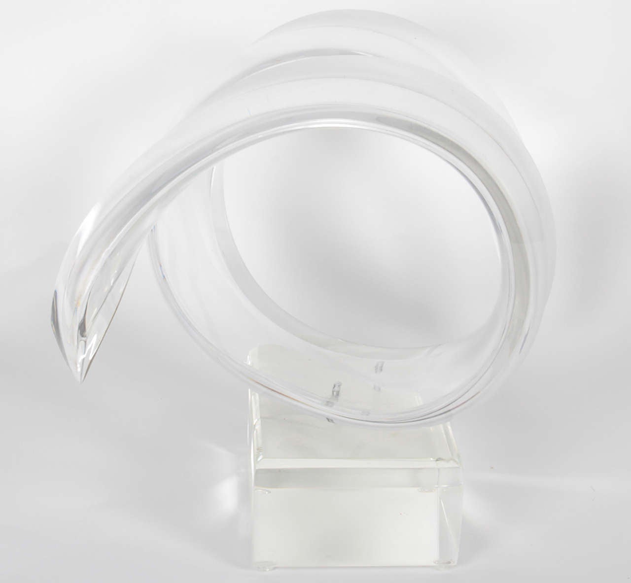 20th Century Lucite Sculpture by Van Teal For Sale