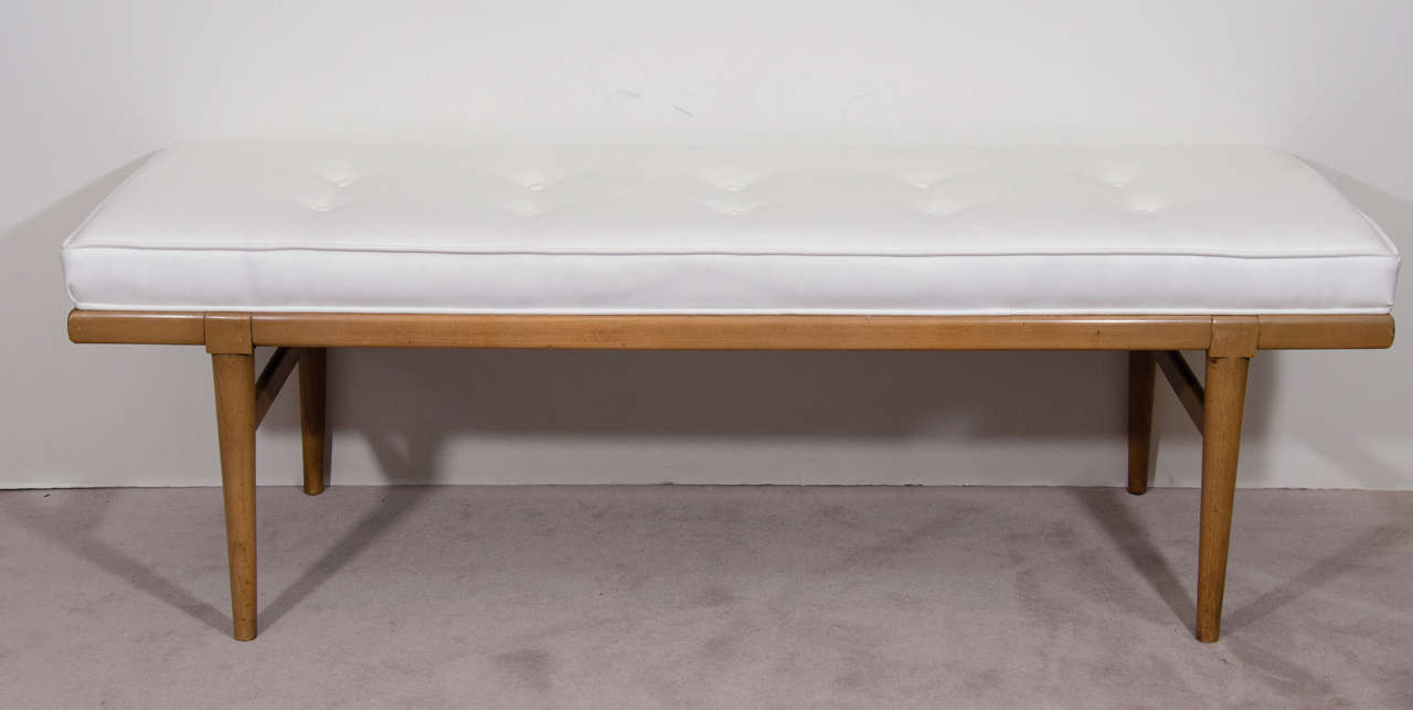 Mid Century Tufted Leather Bench By Th Robsjohngibbings For - Mid Century Tufted Leather Bench By Th Robsjohngibbings For Widdicomb mid century tufted leather bench by th robsjohngibbings for - mid century tufted leather bench by th robsjohngibbings for widdicomb
