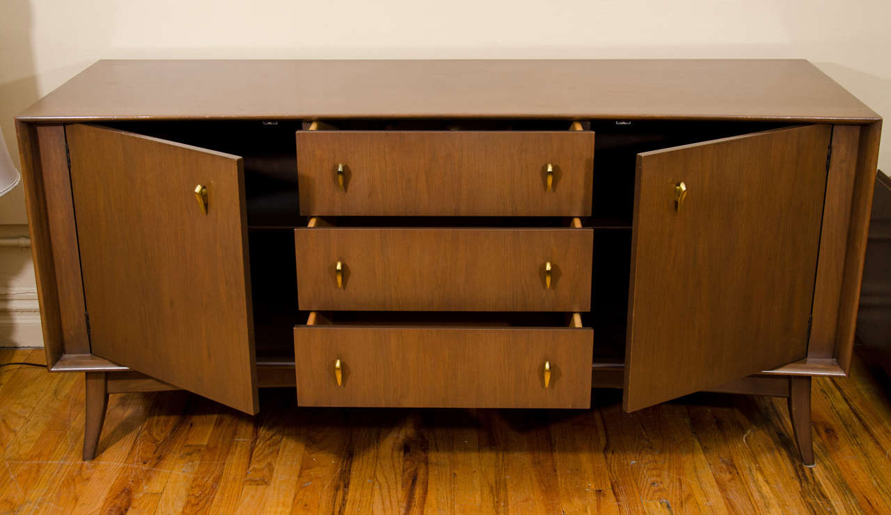 Mid Century Credenza by Russell Spanner (Ruspan) In Good Condition In Astoria, NY