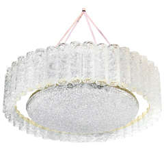 A Mid Century Doria Flush Mount Light Fixture