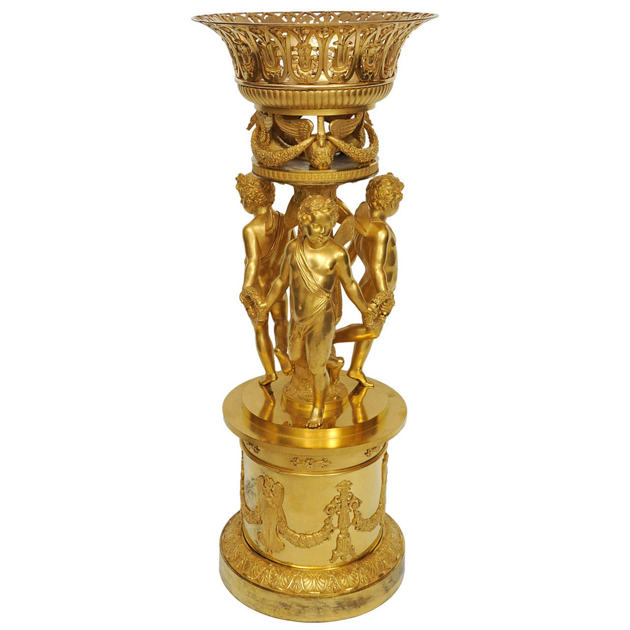Large and Important French Empire Ormolu 'Piece de Milieu' circa 1810/1820 For Sale