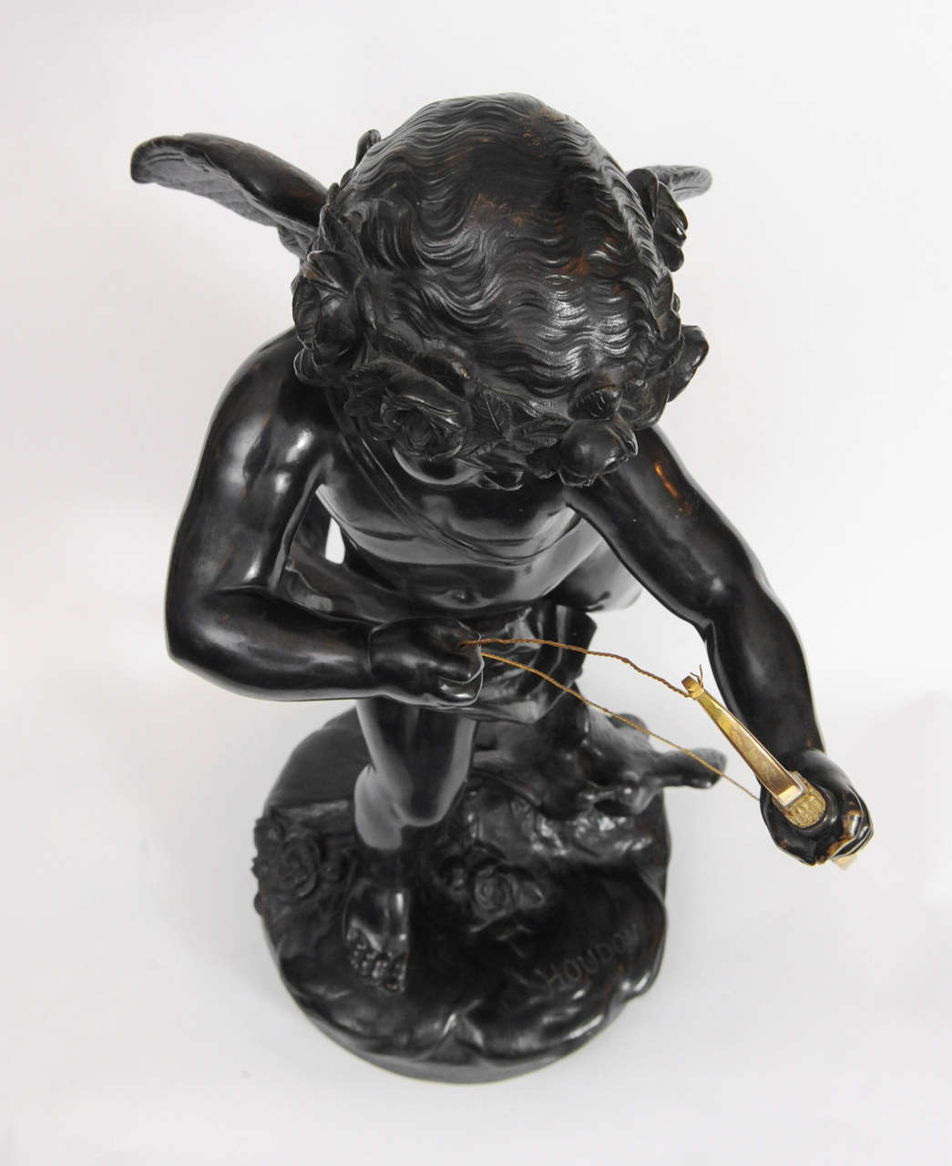A French bronze sculpture of Cupid, circa 1880 For Sale 1