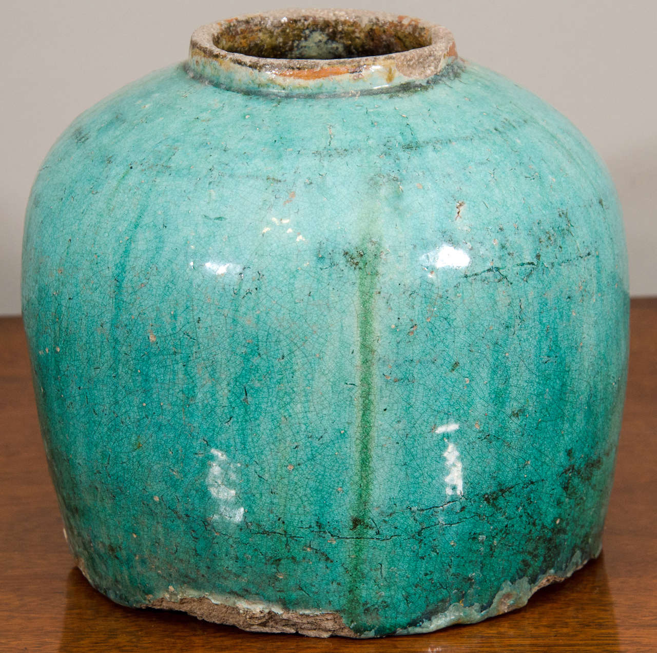 19th century earthenware jar.