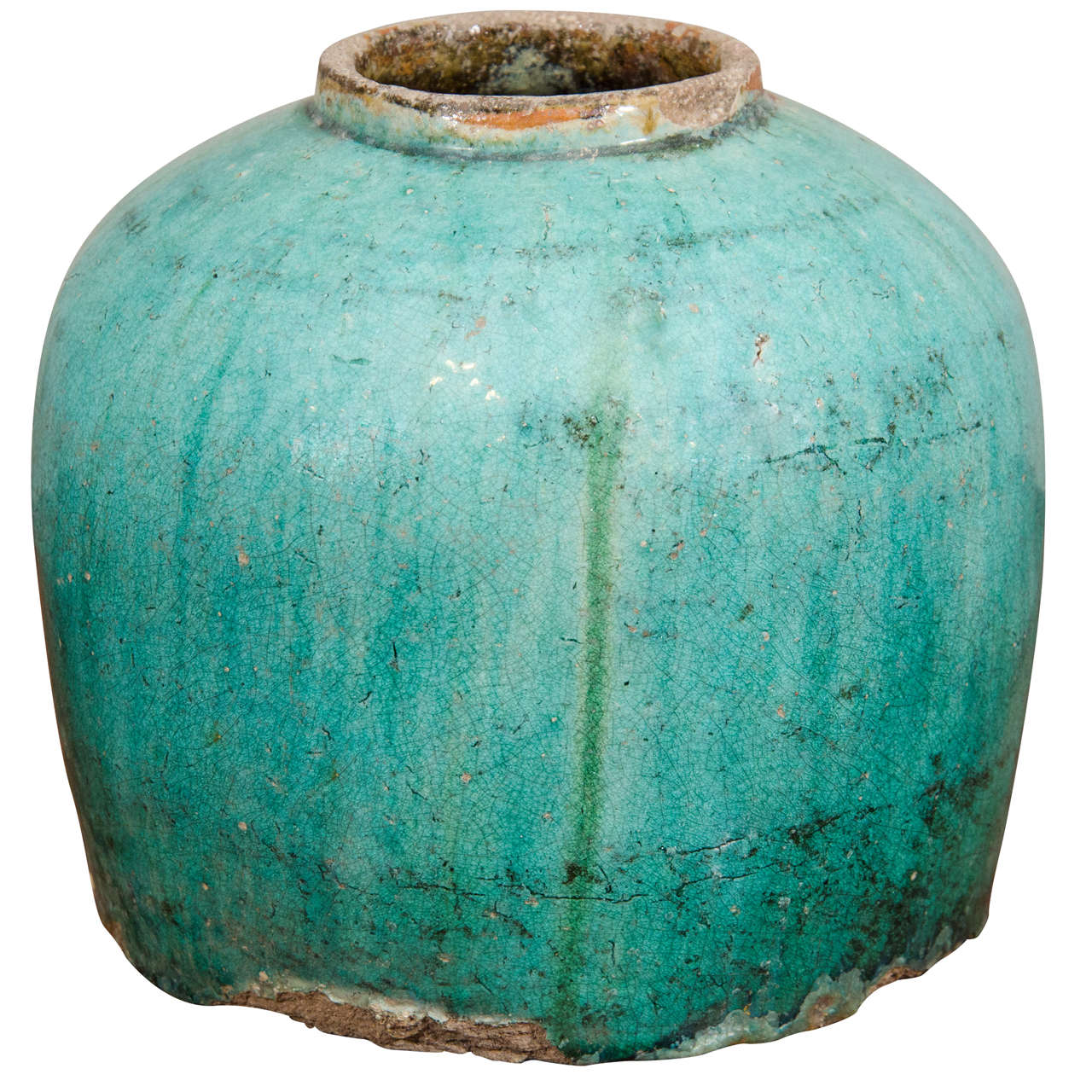 19th Century Chinese Earthenware Jar