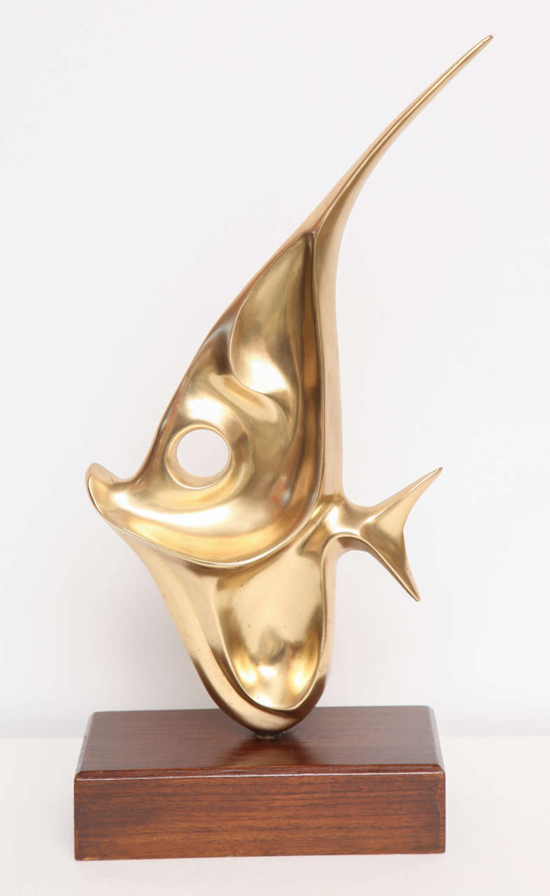 Brass Fish Sculpture 1