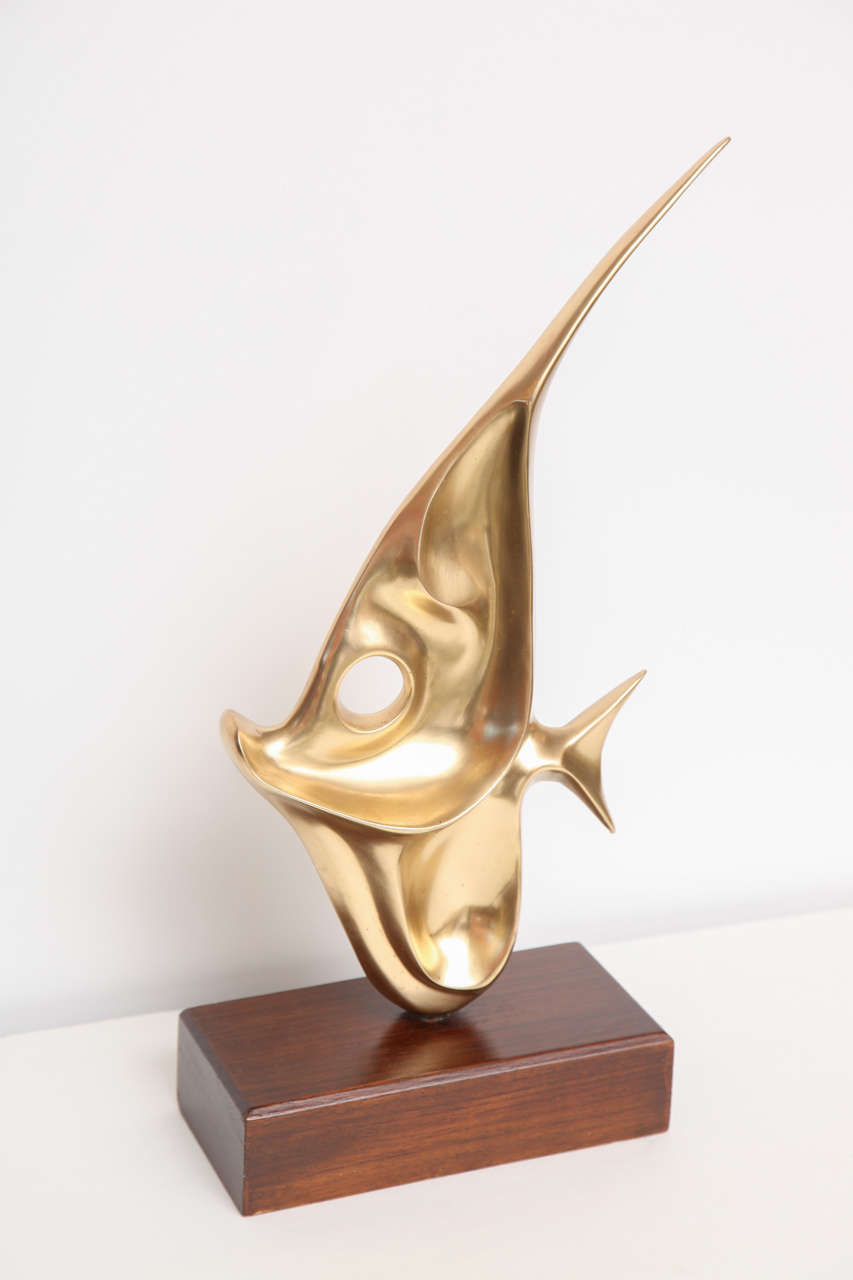 Brass Fish Sculpture 2