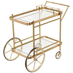 Bar Cart, Brass