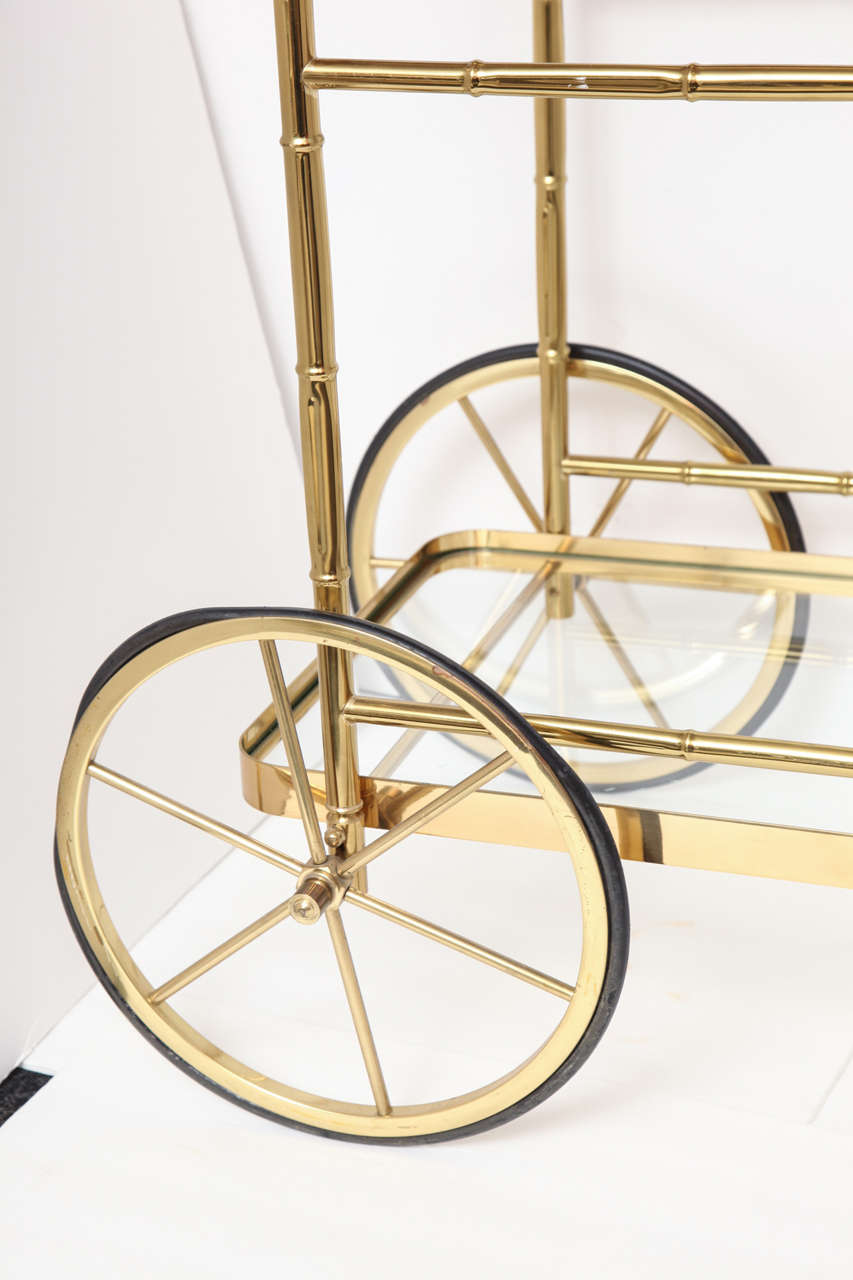 Bar Cart, Brass at 1stdibs