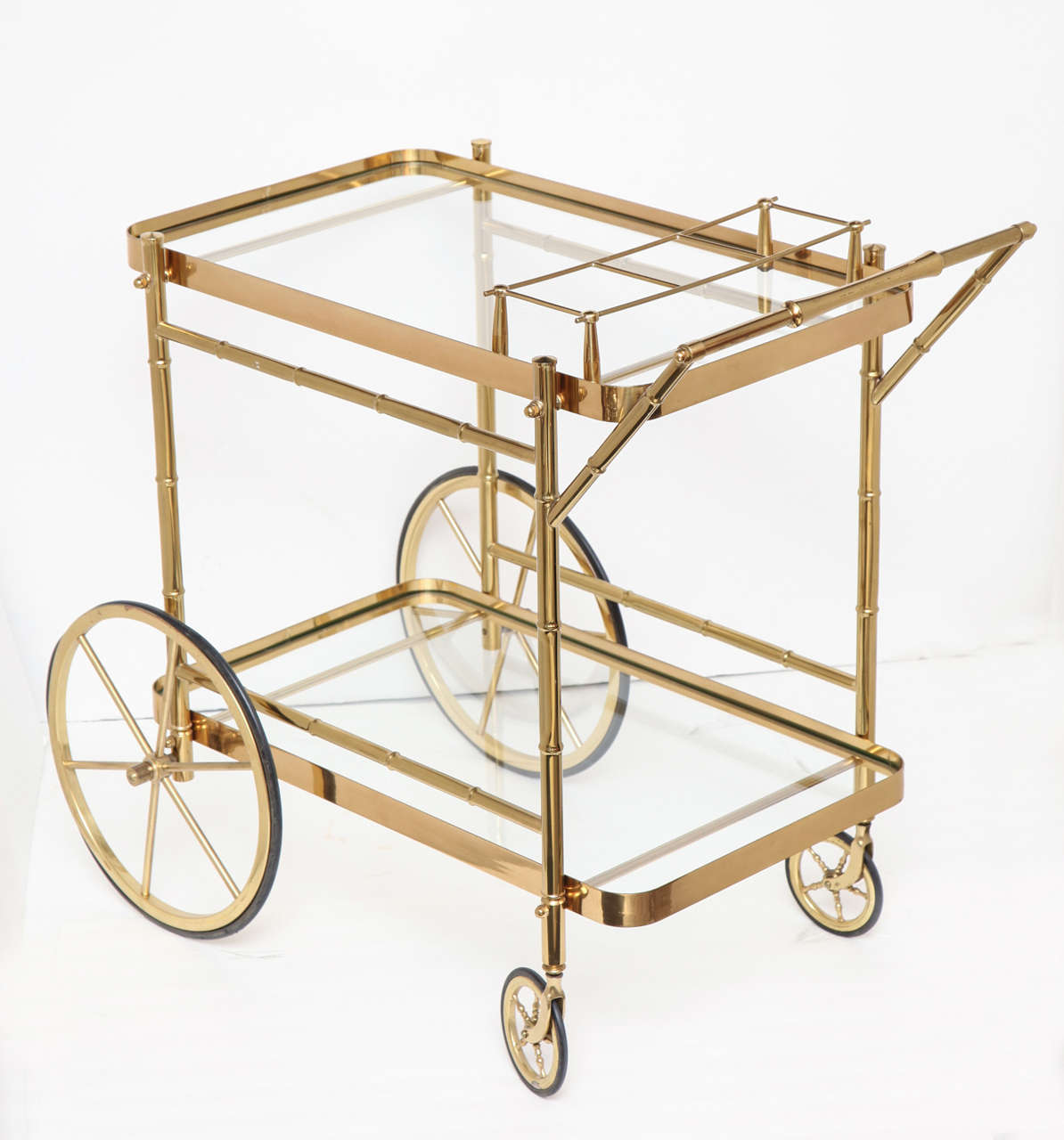 Bar Cart, Brass at 1stdibs