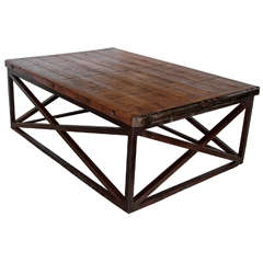 Antique Brick Pallet Coffee Table