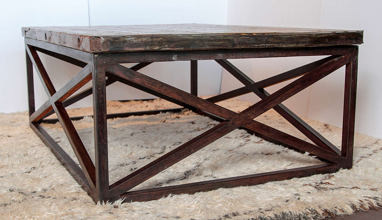 Brick Pallet Coffee Table at 1stDibs brick coffee table, coffee table