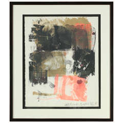 Retro "Storyline III, from Reels (B+C)" Lithograph by Robert Rauschenberg, 1968