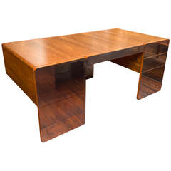 Chic Mirrored 1970s Desk Chic Mirrored 1970s Desk