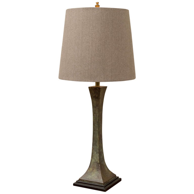 Stewart Ross James Bronze Lamp for Hansen at 1stDibs lamps at ross