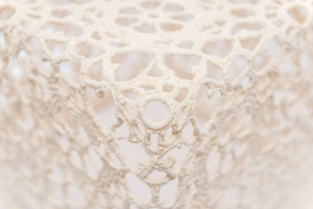 European Crochet Table For Sale