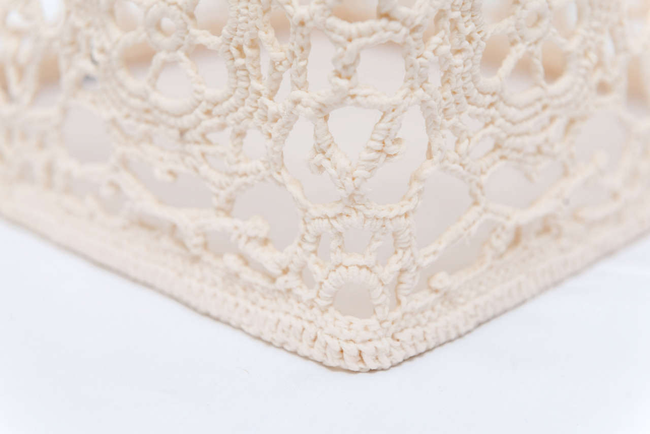 Crochet Table In Excellent Condition For Sale In San Francisco, CA