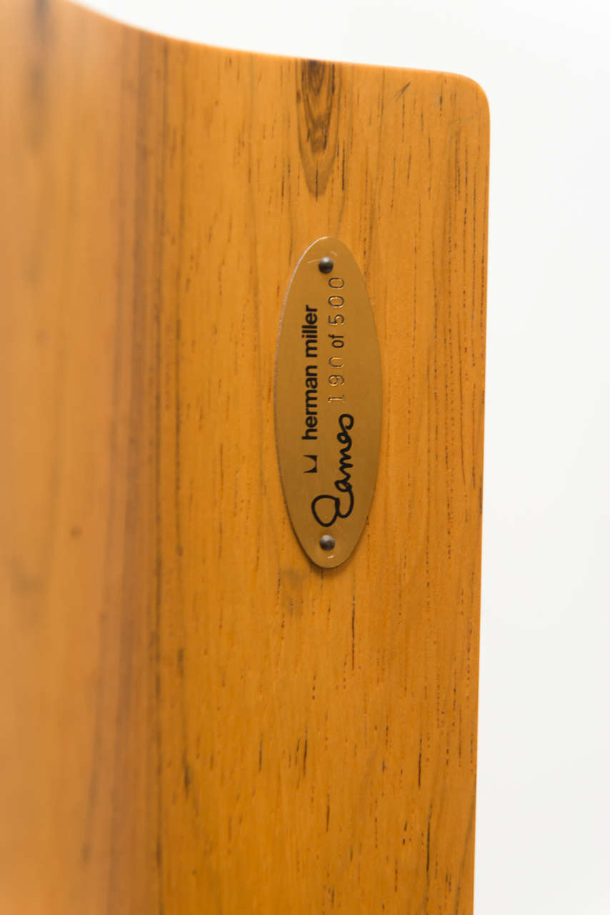 Eames Herman Miller Screen in Rosewood In Excellent Condition For Sale In San Francisco, CA