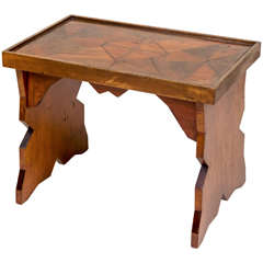 Ameican Folk Art Coffee Table