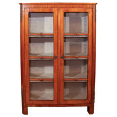 French Cherry Directoire Bookcase