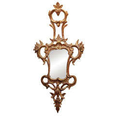 Italian Rococo Style Gilt Mirror