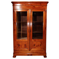 French Louis Philippe Cherry Bookcase