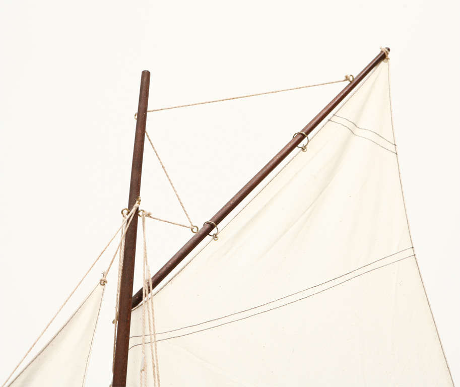 Wood Sailboat Model