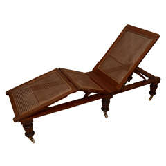 Antique English Metamorphic Campaign Day Bed