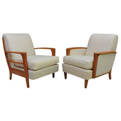 Grand Streamline Modern Heywood Wakefield Lounge Chair