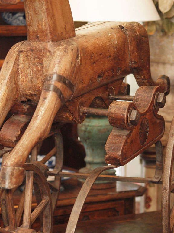 19th Century Wooden Horse For Sale 6
