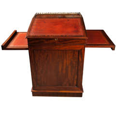 English Regency Captain Desk