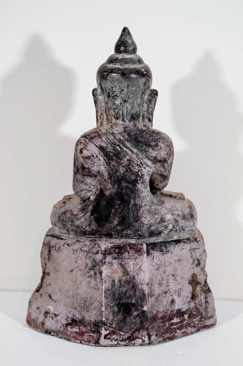 Sandstone Buddha Sculpture, circa 1800 1